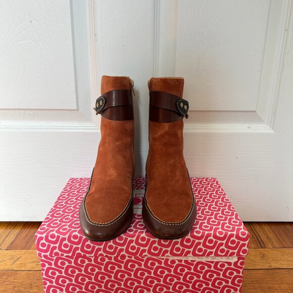 [GENTLY WORN] Coach Suede Ankle Boots - Picture 4 of 7